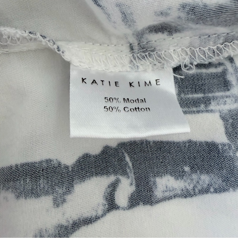 Katie Kime Marfa Toile Pajama Top Size M - Picture 7 of 11